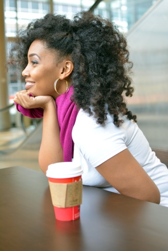 Black Girl At Coffee Shop Chs 4
